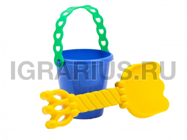 НАБОР ДЛЯ ПЕСОЧНИЦЫ ВЕДЕРКО С ЛОПАТКОЙ