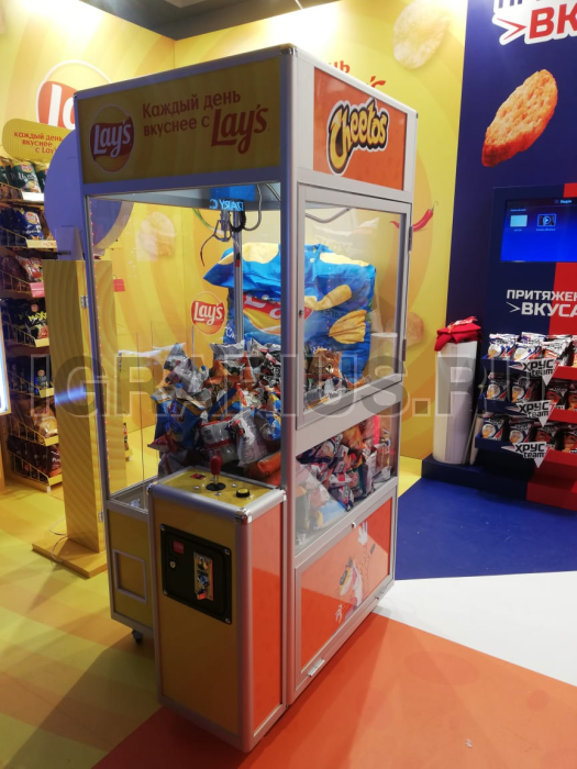 Аренда АВТОМАТА 'КРАН-МАШИНА ХВАТАЙКА' с игрушками