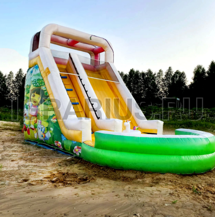 Аренда Надувной батут-горка Маша