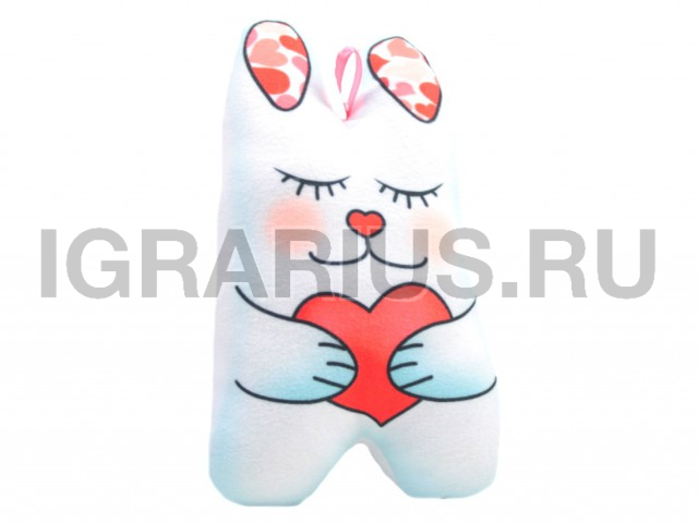 ЗАЙКА МИЛЫЙ С СЕРДЕЧКОМ