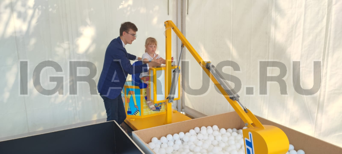 Аренда АТТРАКЦИОНА ЭКСКАВАТОР