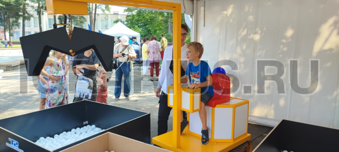 Аренда Механического аттракциона Кран-Бульдозер