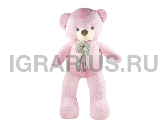 МЕДВЕДЬ РОЗОВЫЙ С БАНТОМ