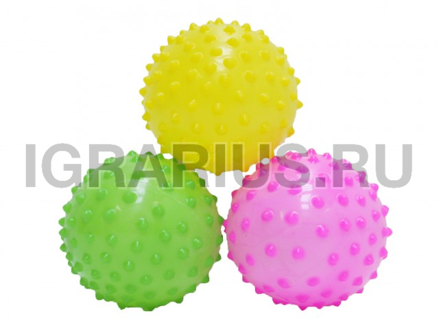 МЯЧИК МАССАЖНЫЙ ЯРКИЙ