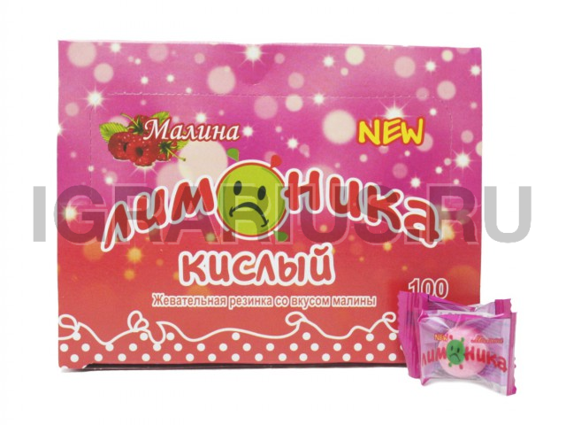 ЖЕВАТЕЛЬНАЯ РЕЗИНКА МАЛИНА