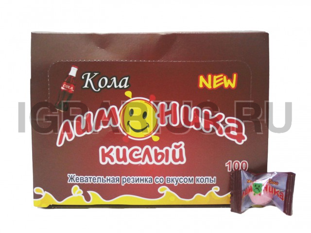 ЖЕВАТЕЛЬНАЯ РЕЗИНКА КОЛА