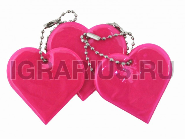 ФЛИКЕР БРЕЛОК СЕРДЕЧКО