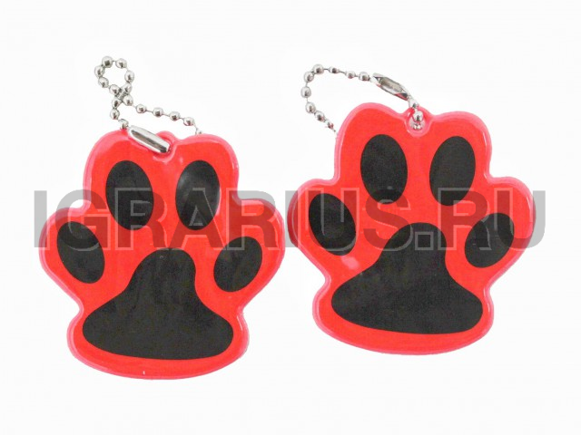 ФЛИКЕР БРЕЛОК ЛАПКА