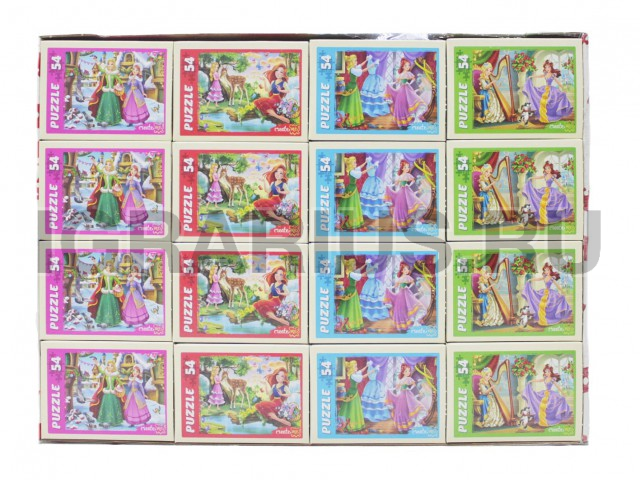 ПАЗЛ СТРАНА ПРИНЦЕСС 54 элемента