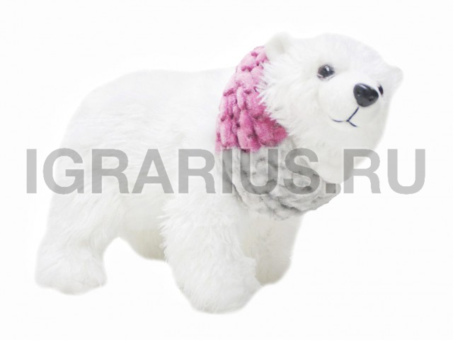 МИШУТКА ПОЛЯРНЫЙ В ШАРФЕ