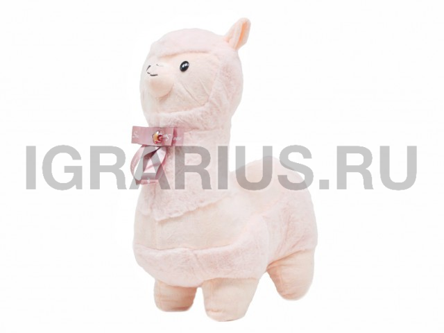 ЛАМА РОЗОВАЯ С БАНТОМ