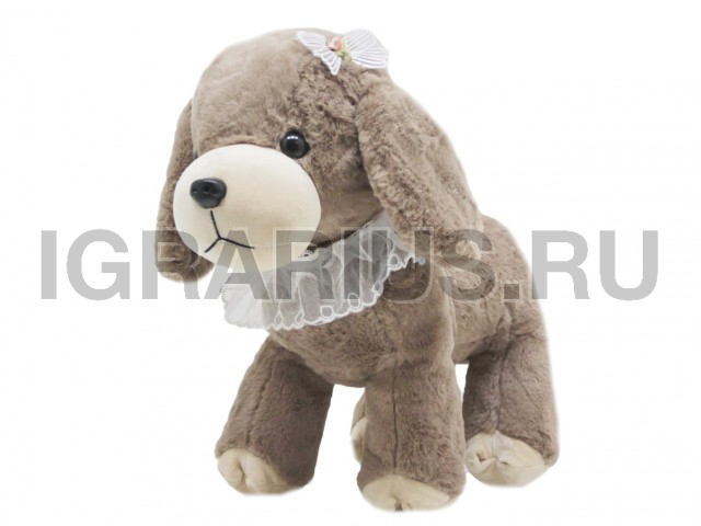 СОБАЧКА С БАНТИКАМИ ДЫМЧАТАЯ