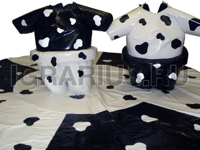 Командная игра 'Бычки сумо'