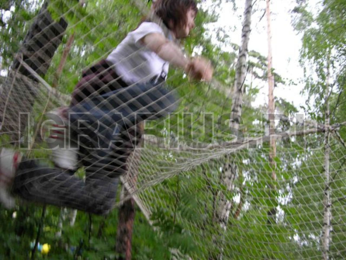 Спортивная игра 'Веревочные Горы'