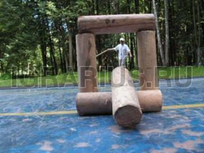 Командная игра 'Городки'