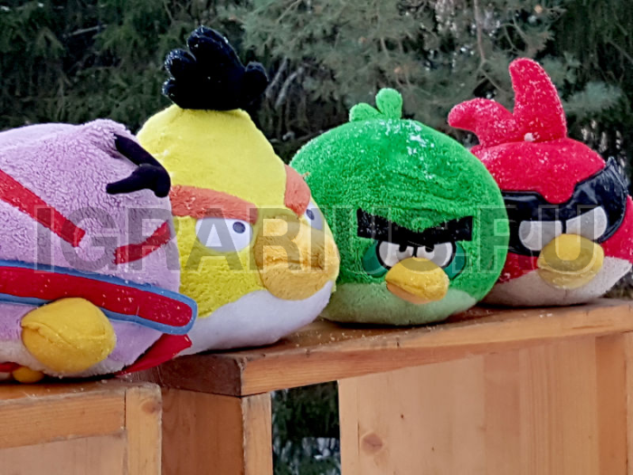 Тир 'Angry Birds' - аттракцион Злые Птицы