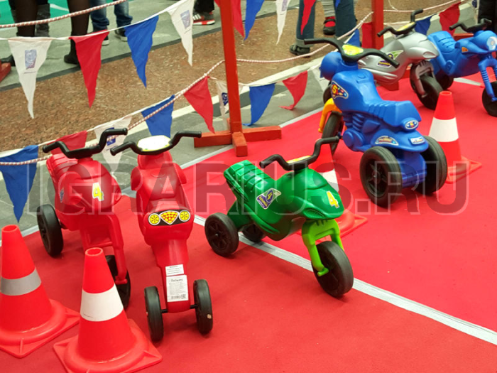 Авто рампа для беговелов