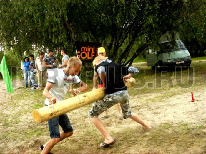 Спортивная игра 'Богатырская потеха'