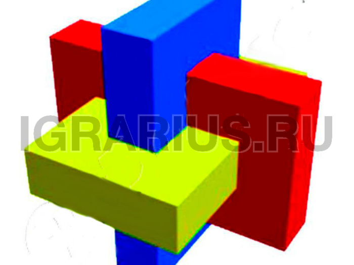 Головоломка 'Косой узел'