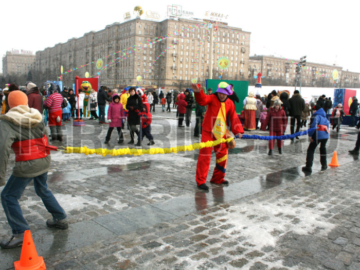 Спортивная игра Перетяжка