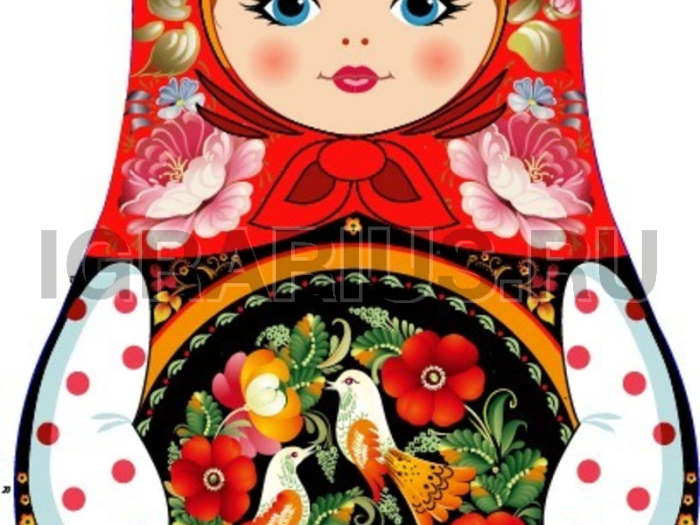 Детские Качели Матрешка