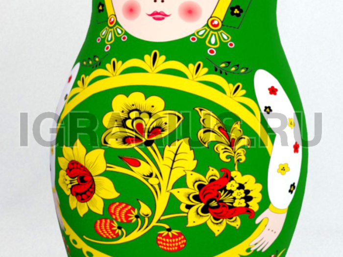 надувная кукла Матрешка GREEN