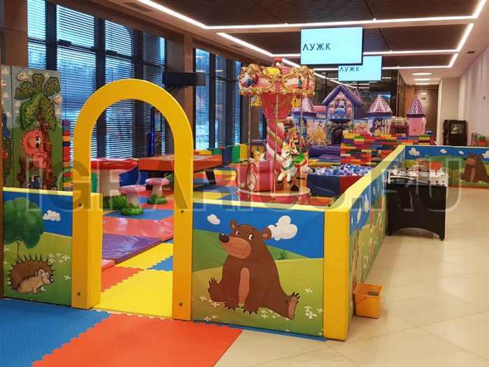 Детский Мягкий забор