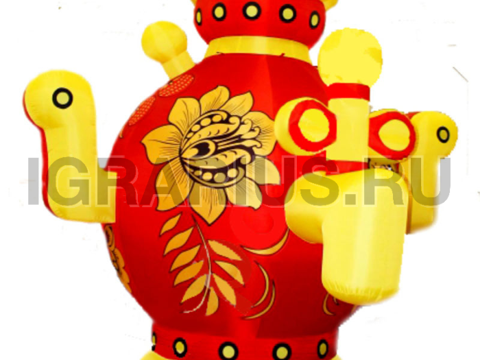 Надувная кукла Самовар Хохлома