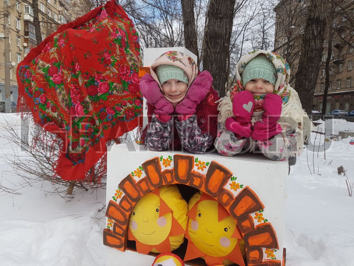 Русская Печка для фотозоны