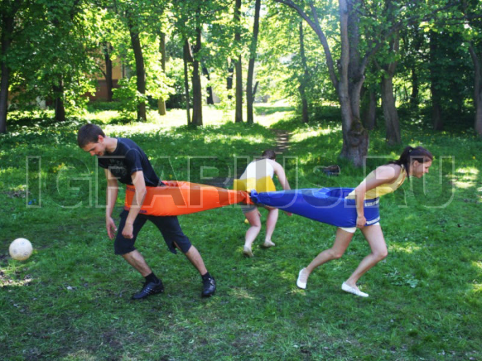 Спортивная игра Тяни-Толкай на 3 человека