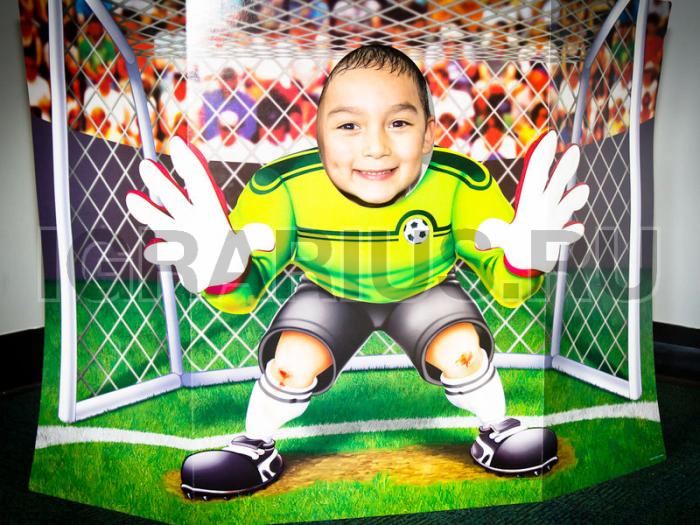 Фото зона 'Вратарь' Детская