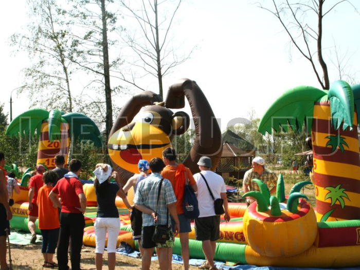 Батут 'Банджи-ран Кинг-Конг'