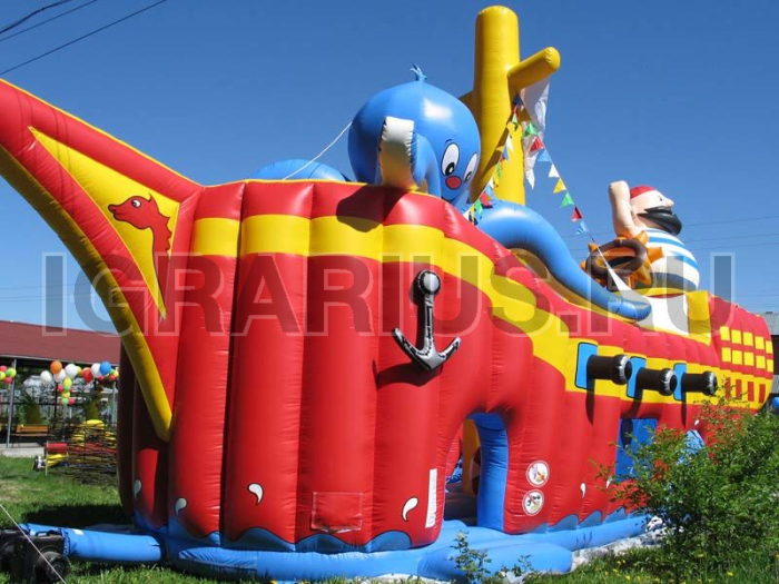 Батут 'Корабль Пиратский'