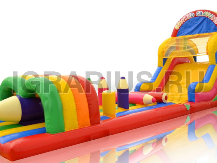 Полоса препятствий Карандаши