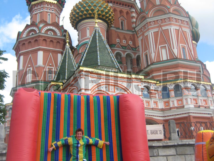 Аренда аттракциона батут 'Спайдермен-Липучка'