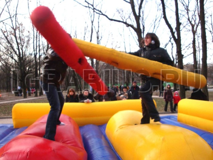 Аренда аттракциона батут 'Богатырские потехи'