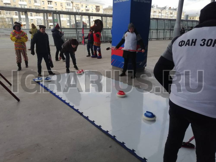 Спортивная игра Керлинг