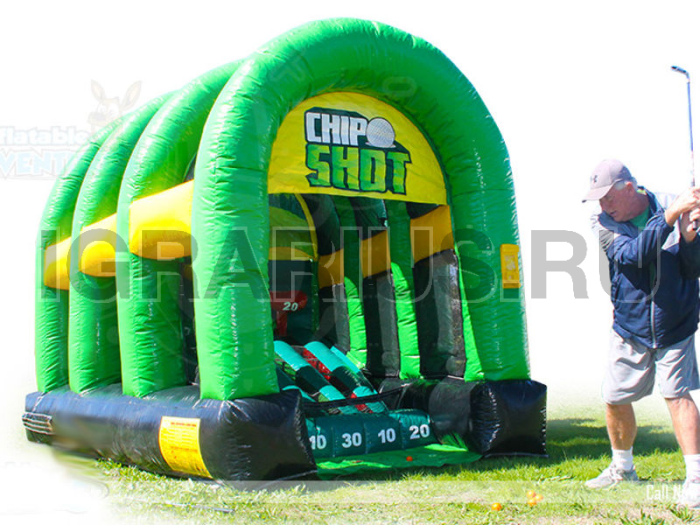 Аренда аттракциона батут 'Гольф' (надувной)