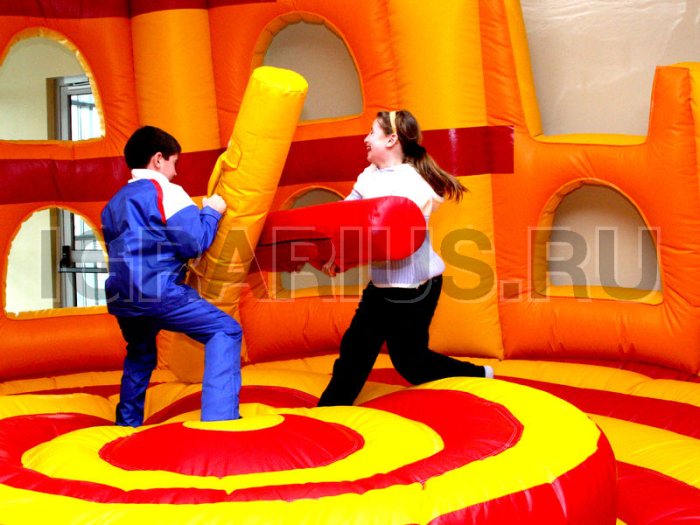 Аренда аттракциона батут 'Колизей Гладиаторы'