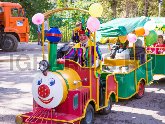 Паровозик электрический