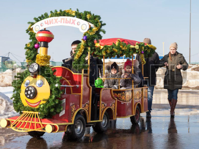 Рождественский паровозик
