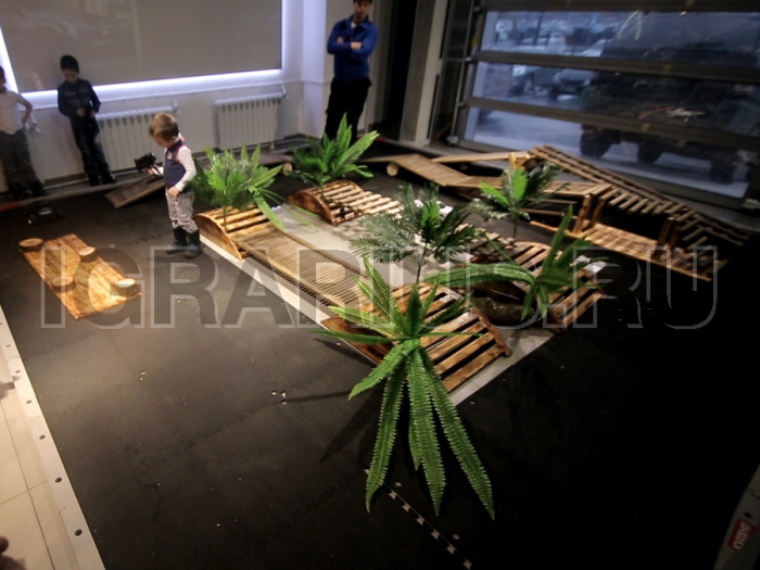 ТРАССА С РАДИОУПРАВЛЯЕМЫМИ МАШИНАМИ