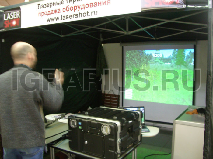 Лазерный интерактивный тир 'РУБИН'