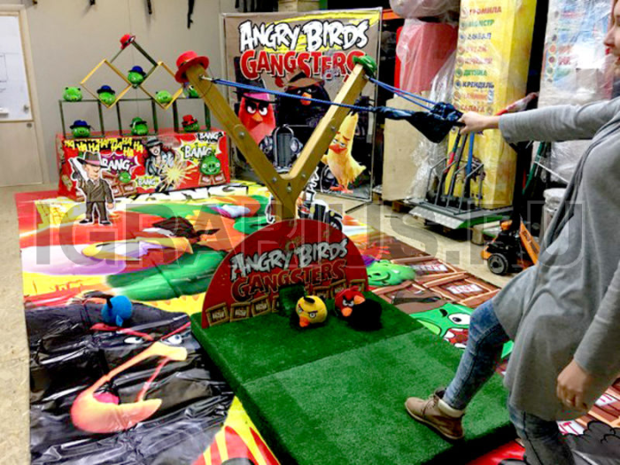 Тир Энгри бердз Гангстерский