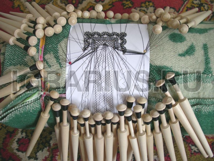 Кружевоплетение на коклюшках