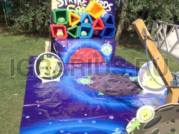 Тир Энгри бердз Лунатики