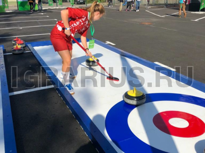 Спортивная игра Мобильный кёрлинг